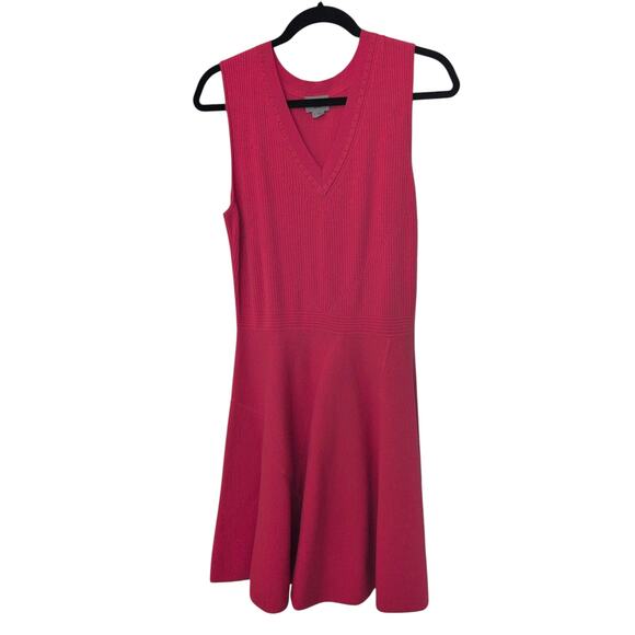 Grey Jason Wu Pink Fit and Flare Dress Size Large - Picture 1 of 2